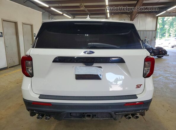 1FM5K8GC2NGC47108 2022 FORD EXPLORER White უკანა ხედი