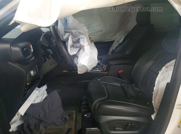 1FM5K8GC2NGC47108 2022 FORD EXPLORER White წინა სალონის ხედი