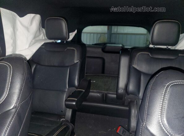 1FM5K8GC2NGC47108 2022 FORD EXPLORER White უკანა სავარძლების ხედი