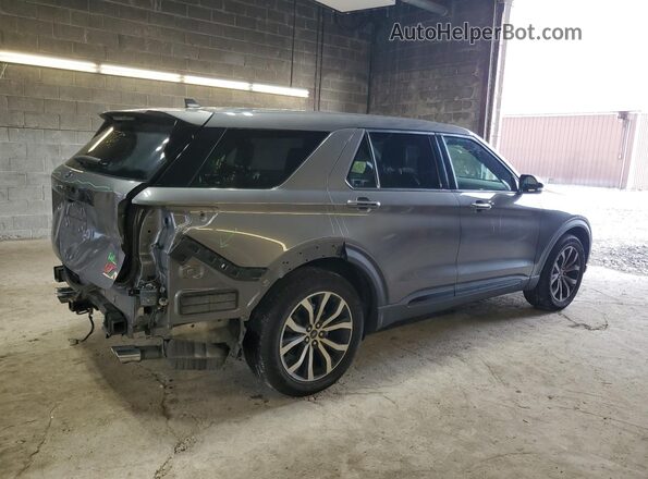 1FM5K8GC3MGA26339 2021 FORD EXPLORER Серый Задняя правая четверть