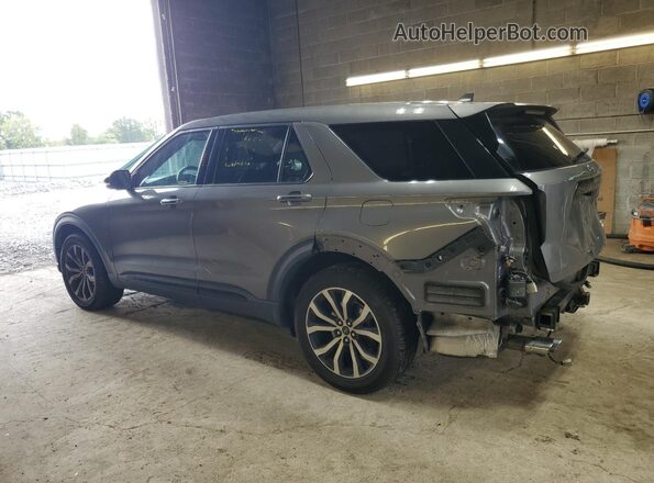 1FM5K8GC3MGA26339 2021 FORD EXPLORER Серый Задняя левая четверть
