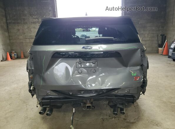 1FM5K8GC3MGA26339 2021 FORD EXPLORER Серый Вид сзади