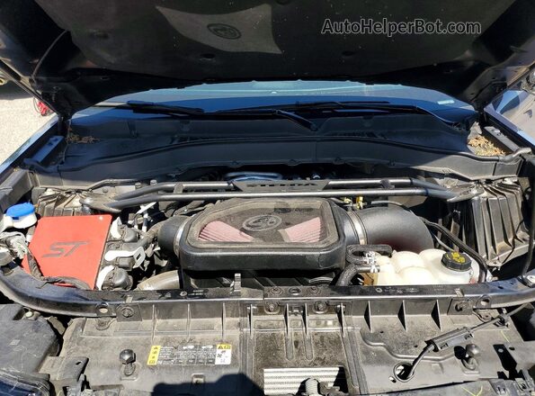 1FM5K8GC3MGC33006 2021 FORD EXPLORER Blue ძრავის განყოფილების ხედი