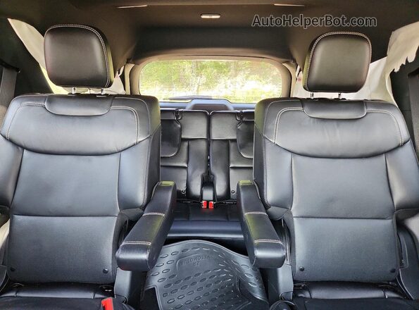 1FM5K8GC3NGA19814 2022 FORD EXPLORER Черный Вид задних сидений