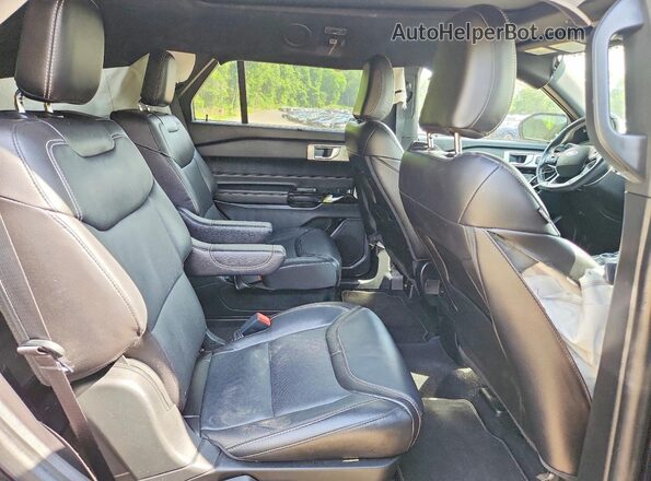 1FM5K8GC3NGA19814 2022 FORD EXPLORER Черный Вид задней части салона