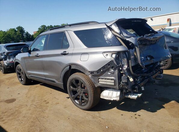 1FM5K8GC3NGC21178 2022 FORD EXPLORER Gray Задня ліва чверть