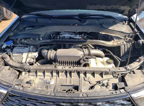 1FM5K8GC3NGC21178 2022 FORD EXPLORER Gray Вид підкапотного простору