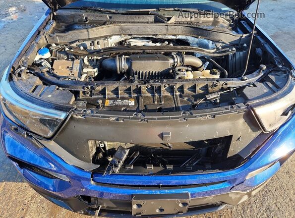 1FM5K8GC4LGA60594 2020 FORD EXPLORER Синий Вид подкапотного пространства