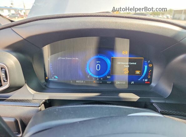 1FM5K8GC4LGC45857 2020 FORD EXPLORER Серебряный Вид щитка приборов