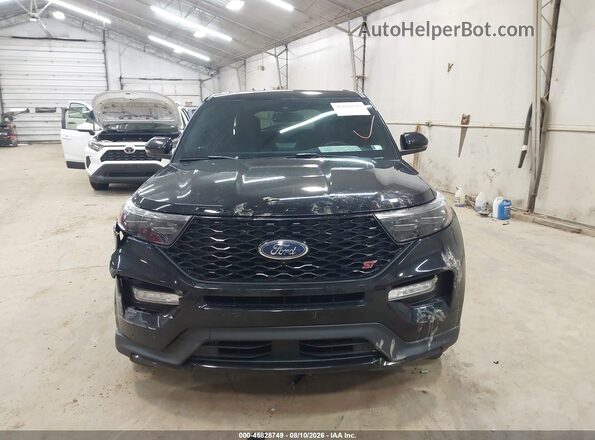 1FM5K8GC4NGA25427 2022 FORD EXPLORER Black Вид щитка приладів