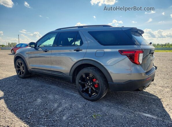1FM5K8GC4PGC08362 2023 FORD EXPLORER Gray Հետևի ձախ