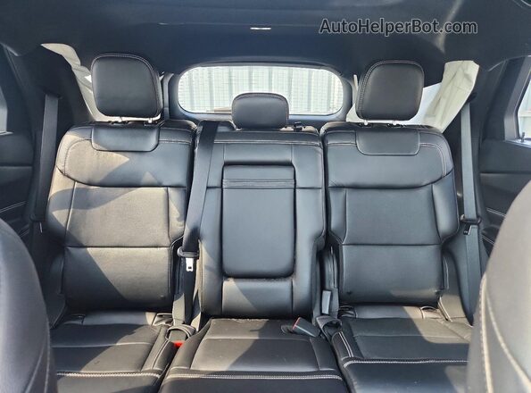 1FM5K8GC4PGC08362 2023 FORD EXPLORER Gray Հետևի նստատեղերի տեսք