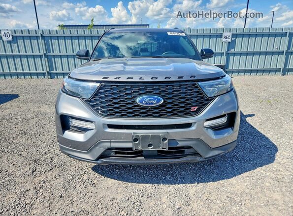 1FM5K8GC4PGC08362 2023 FORD EXPLORER Gray Դիմացի տեսք