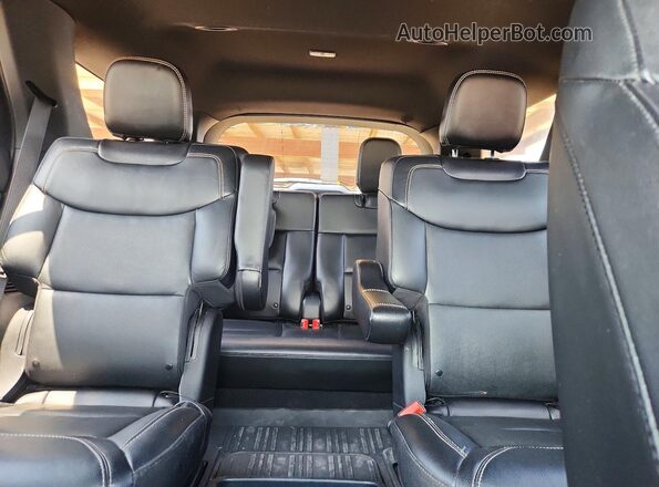 1FM5K8GC5MGA21210 2021 FORD EXPLORER Red Rear seats view
