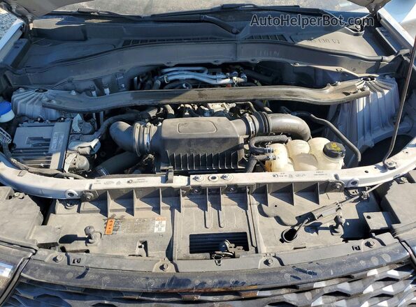 1FM5K8GC5MGB30220 2021 FORD EXPLORER Gray ძრავის განყოფილების ხედი