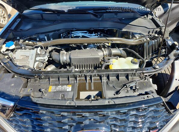 1FM5K8GC5PGA70914 2023 FORD EXPLORER Gray Vista del compartimento del motor
