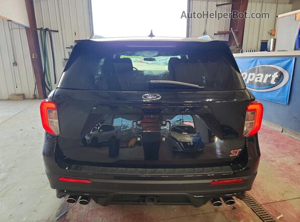 1FM5K8GC5PGC23274 2023 FORD EXPLORER Black Vista trasera
