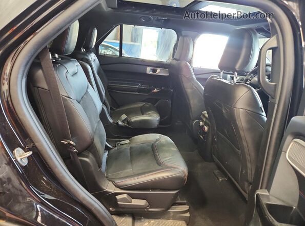 1FM5K8GC5PGC23274 2023 FORD EXPLORER Black Vista interior trasera