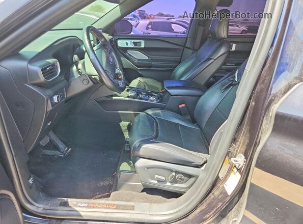 1FM5K8GC6LGA23692 2020 FORD EXPLORER Black Vista interior delantera