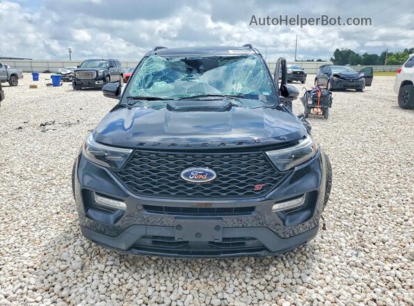 1FM5K8GC6MGA38355 2021 FORD EXPLORER Black Front view