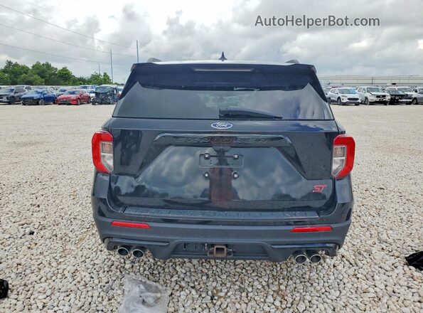 1FM5K8GC6MGA38355 2021 FORD EXPLORER Black Rear view