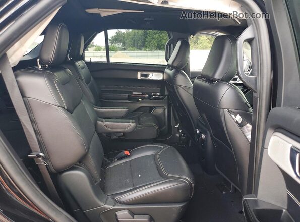 1FM5K8GC6MGA38355 2021 FORD EXPLORER Black Rear interior view
