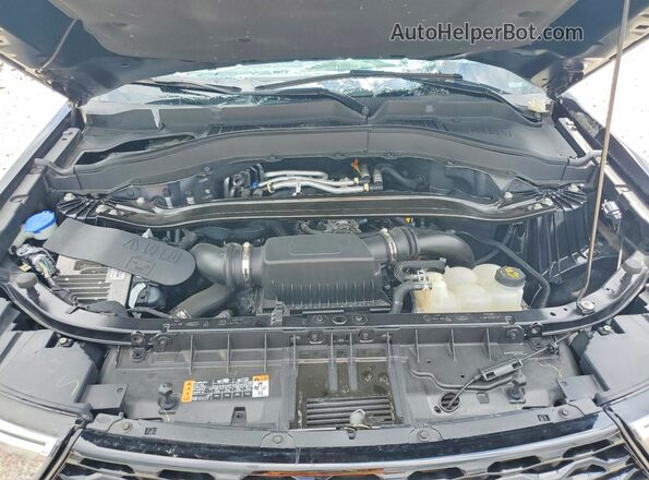 1FM5K8GC6MGA38355 2021 FORD EXPLORER Black Engine compartment view