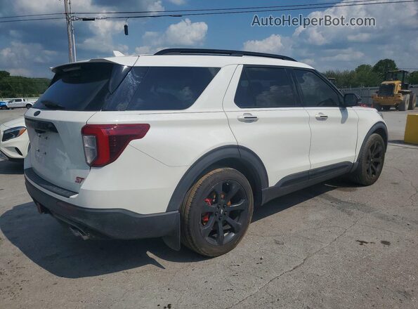 1FM5K8GC7LGA04357 2020 FORD EXPLORER Белый Задняя правая четверть