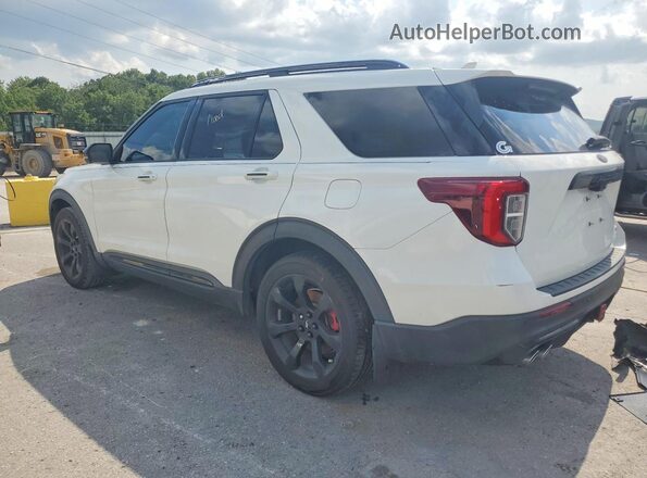 1FM5K8GC7LGA04357 2020 FORD EXPLORER Белый Задняя левая четверть