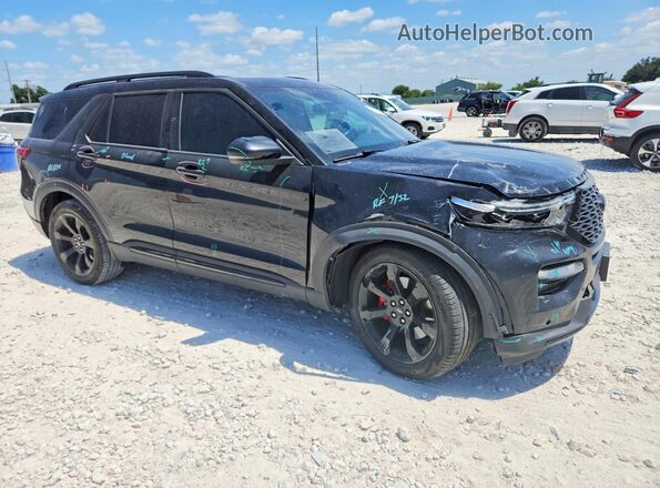1FM5K8GC7LGA26990 2020 FORD EXPLORER Black Przód prawy