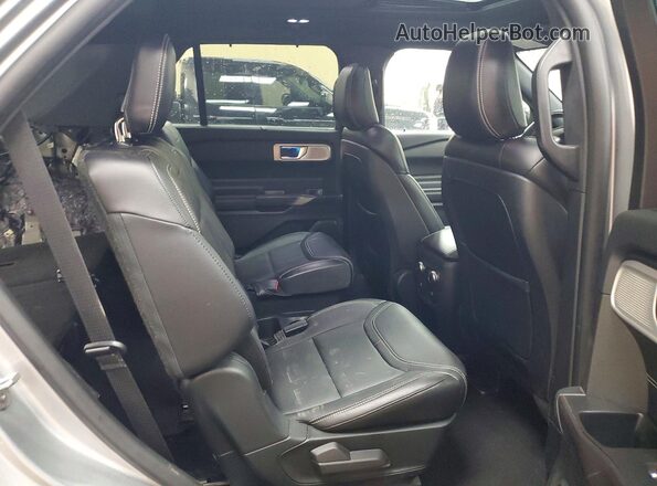 1FM5K8GC7LGA66308 2020 FORD EXPLORER Silver უკანა სალონის ხედი