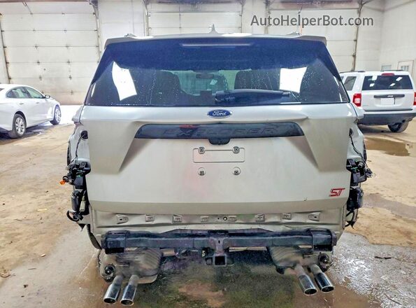 1FM5K8GC7LGA66308 2020 FORD EXPLORER Silver უკანა ხედი