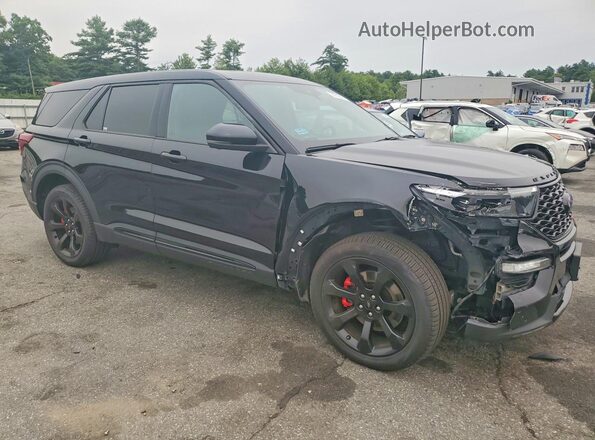 1FM5K8GC7NGA00702 2022 FORD EXPLORER Black Przód prawy