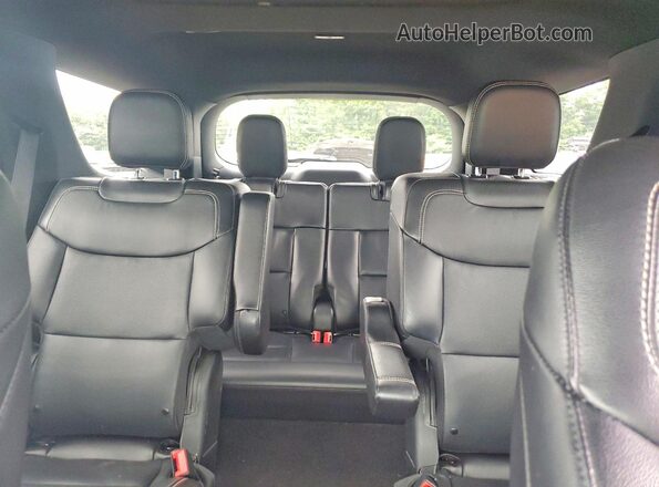 1FM5K8GC7NGA00702 2022 FORD EXPLORER Black Widok tylnych siedzeń