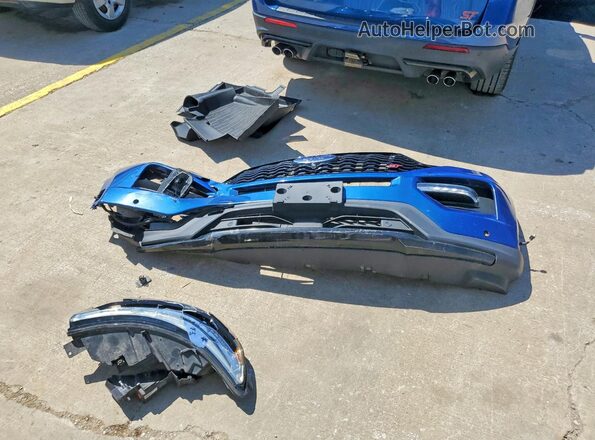 1FM5K8GC8LGA00737 2020 FORD EXPLORER Синий Вид наклейки с VIN-кодом