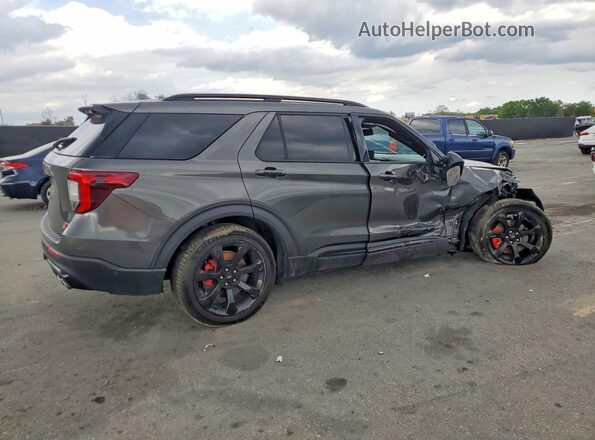 1FM5K8GC8LGA24021 2020 FORD EXPLORER Gray Задня права чверть