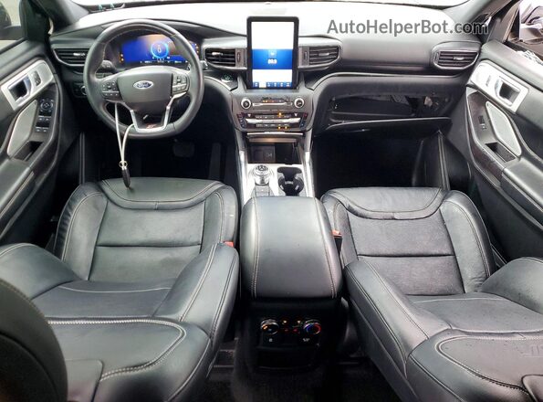 1FM5K8GC8LGA24021 2020 FORD EXPLORER Gray Вид панелі приладів