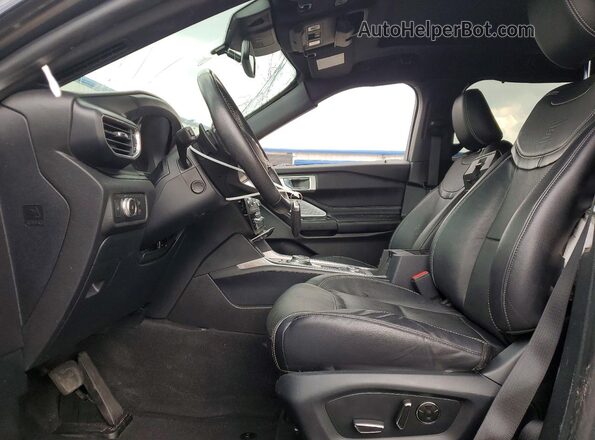 1FM5K8GC8LGA24021 2020 FORD EXPLORER Gray Вид салону спереду