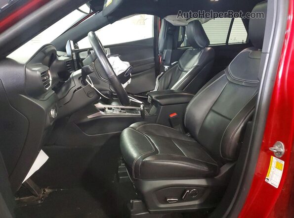 1FM5K8GC8LGB02510 2020 FORD EXPLORER Red Вид салону спереду