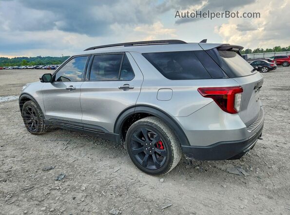1FM5K8GC8MGA04966 2021 FORD EXPLORER Серый Задняя левая четверть