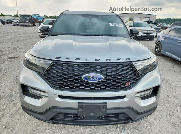 1FM5K8GC8MGA04966 2021 FORD EXPLORER Серый Вид спереди