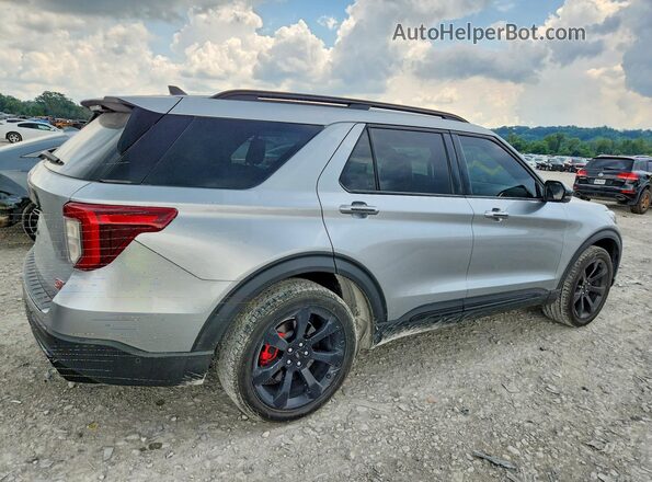 1FM5K8GC8MGA04966 2021 FORD EXPLORER Серый Задняя правая четверть