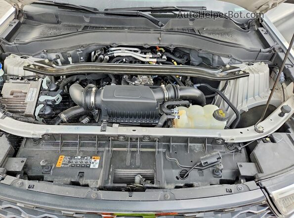 1FM5K8GC8MGA04966 2021 FORD EXPLORER Серый Вид подкапотного пространства