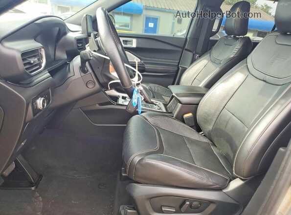 1FM5K8GC8PGA61737 2023 FORD EXPLORER Charcoal წინა სალონის ხედი