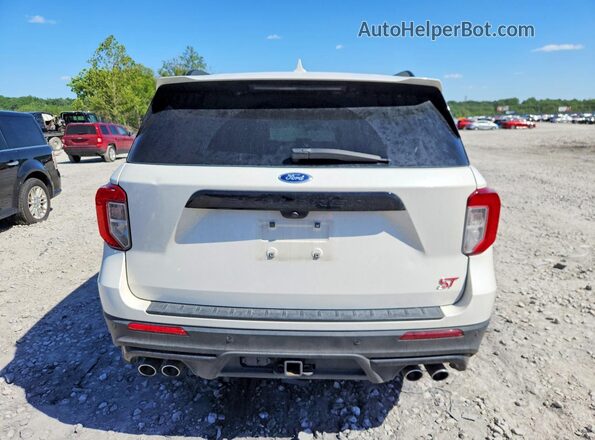 1FM5K8GC8PGA76156 2023 FORD EXPLORER White Вид ззаду
