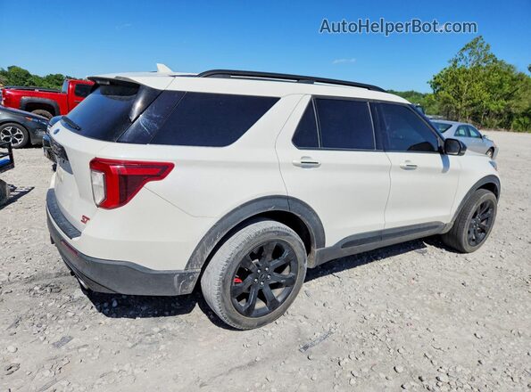 1FM5K8GC8PGA76156 2023 FORD EXPLORER White Задня права чверть