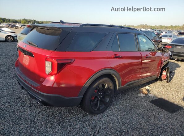 1FM5K8GC9LGA34556 2020 FORD EXPLORER Red Rear right