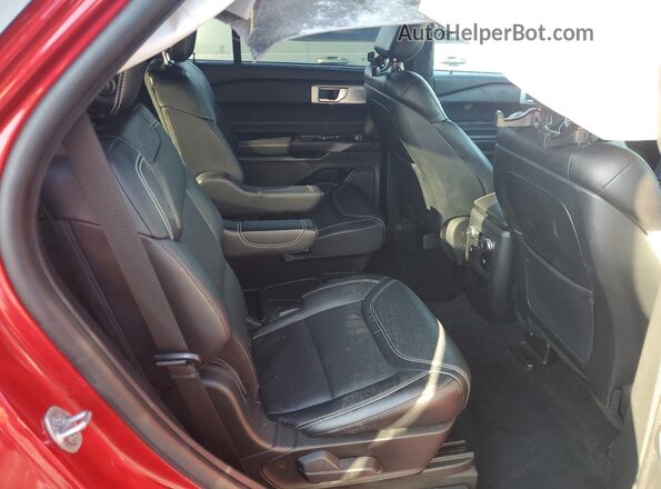 1FM5K8GC9LGA34556 2020 FORD EXPLORER Red Rear interior view