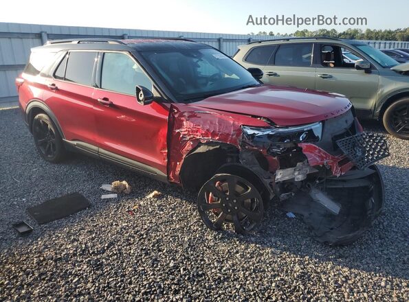 1FM5K8GC9LGA34556 2020 FORD EXPLORER Red Front right