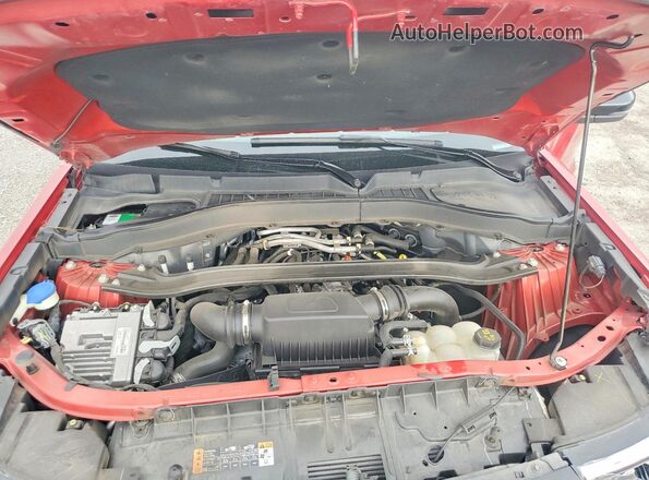 1FM5K8GC9MGA95715 2021 FORD EXPLORER Красный Вид подкапотного пространства